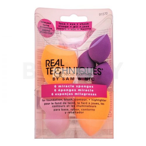 Real Techniques Miracle Sponges 6pcs Set ajándékszett