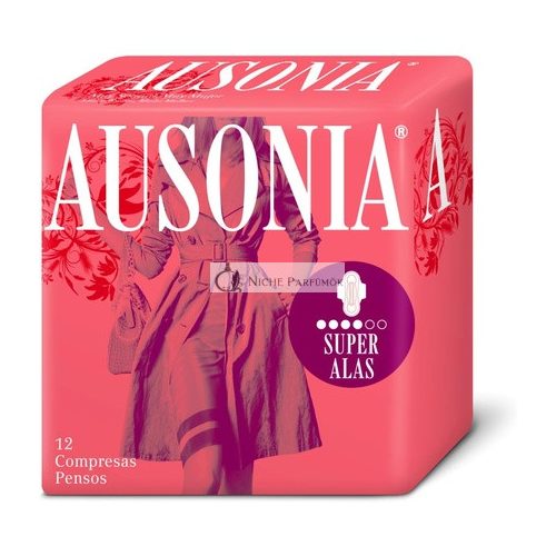 Ausonia Kompressen mit Super Flügeln - 12er Pack