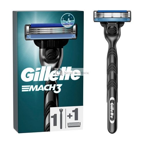 Gillette Mach3 Férfi Borotva 1 Borotvapengével 3-Penge - Ajándék Férfiaknak