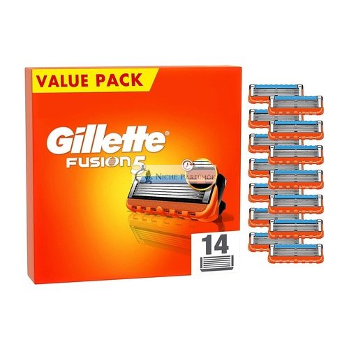 Gillette Fusion 5 Borotvapengék, 14 cserepengével