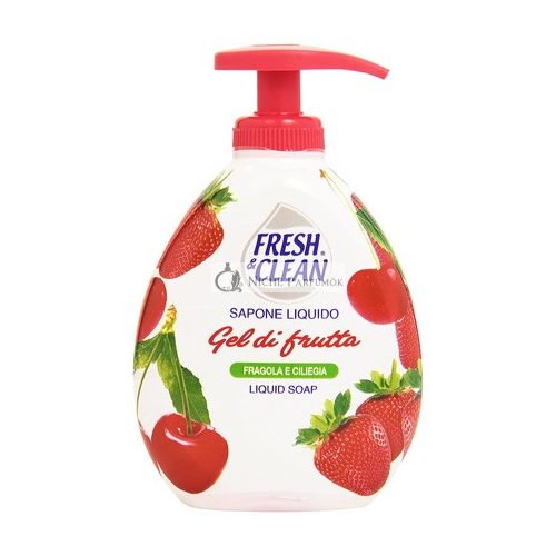 Fresh & Clean Epres-Cseresznyés Folyékony Szappan, 300ml