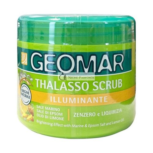 GEOMAR Thalasso Világító Tisztító Hámlasztó 600g