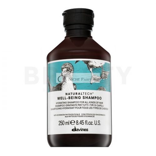 Davines Natural Tech Well-Being Shampoo tápláló sampon puha és fényes hajért 250 ml