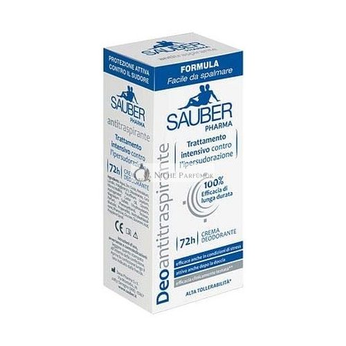 Sauber Deodorant Antitranspirant Creme 30ml