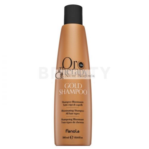 Fanola Oro Therapy 24k Gold Shampoo sampon puha és fényes hajért 300 ml