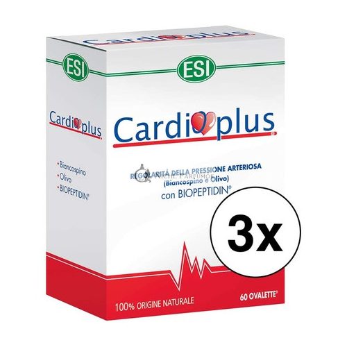 3 csomag Esi Cardioplus 60 Ovalva