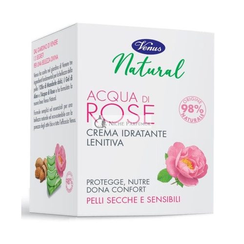 Crema Natural Rózsa Hidratáló Nyugtató Krém, 150 ml