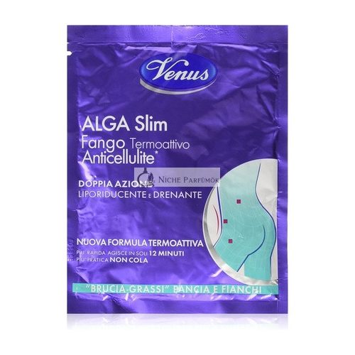 Venus Acqua Slimmer thermoaktive Umformungsmasse aus mediterranen Algen gegen Cellulite, 80 g