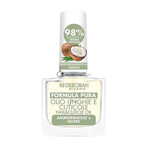 Deborah Milano Tiszta Formula Köröm és Körömágykezelés Organikus Kókuszolajjal 8.5ml