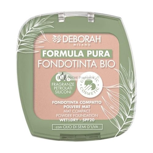 Deborah Pure Formula Bio Kompaktpuder 03