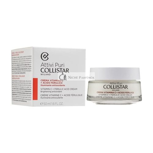 Collistar Attivi Puri Creme mit Vitamin C und Ferulasäure, 50ml