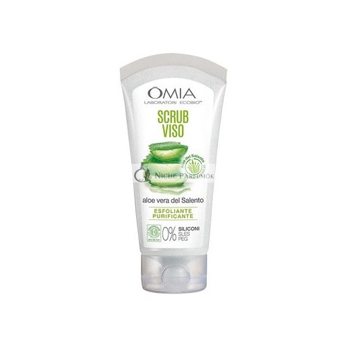 Omia Gesichtspeeling Eco Bio mit Aloe Vera, 75ml