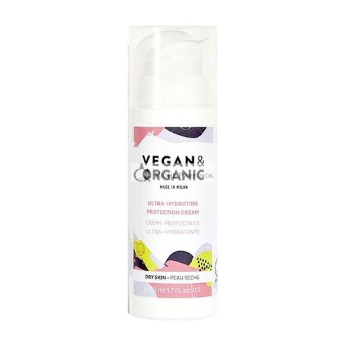 Vegan & Bio Feuchtigkeitsspendende Schutzcreme für Trockene Haut 50ml