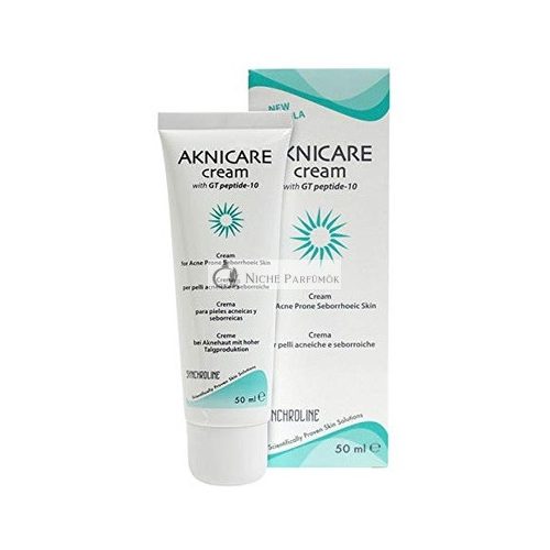 Aknicare Creme Aktiver Feuchtigkeitsspender für fettige Haut und Akne, 50ml