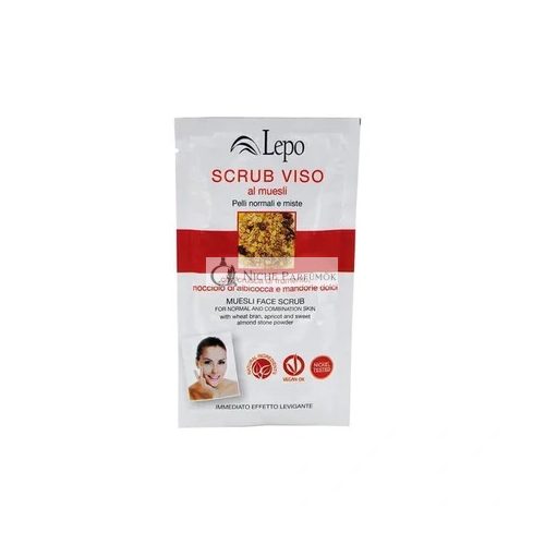 Pedrini Cosmetics Lepo Muesli Arctisztító Radír, 15ml