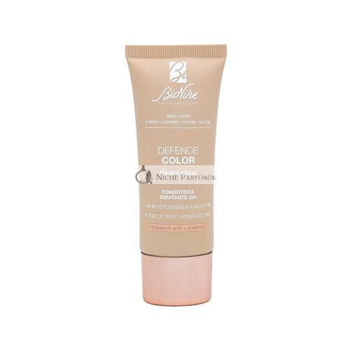 BioNike Defence Color Foundation Hydra Glow Feuchtigkeitsspendende Foundation 30ml - Farbton 102