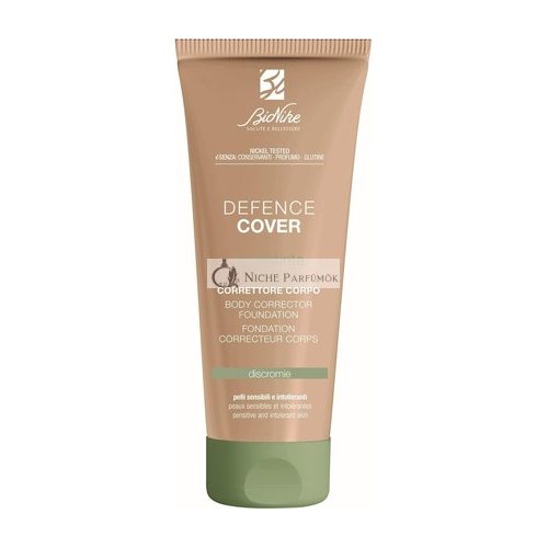 Bionike Defence Cover Korrektive Körperfoundation SPF15 402 Medium, 75ml - Natürlich/Matt Effekt für Empfindliche Haut