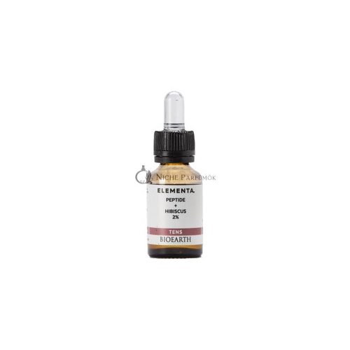 Bioearth Element Booster Arcpéptid és Hibiszkusz 2% Bio-Feszesítő Hatás 15ml - Olaszországban készült