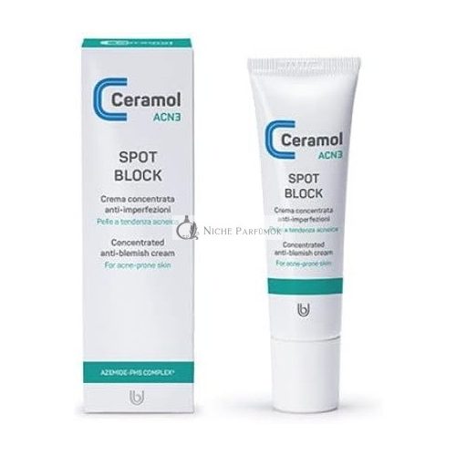 Ceramol Spot Block Korrekturbehandlung für akneanfällige Haut, 20ml