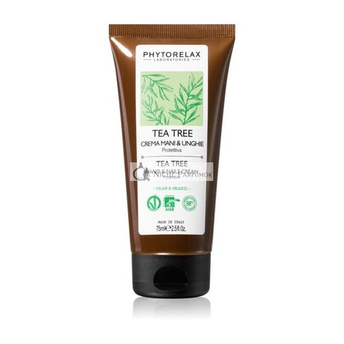 Phytorelax Laboratories Teebaum Hand- und Nagelpflegecreme - 75 ml