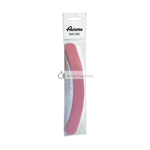 Aurore Professional Pink Banana Körömreszelő Manikűr/Pedikűrhez, Kétoldalas Abrasív