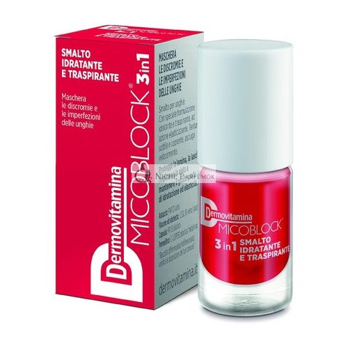 Dermovitamine Micoblock Feuchtigkeitsspendender und Atmungsaktiver Nagellack 5ml