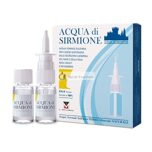 ACQUA DI SIRMIONE Ideal für geschlossene Nase 6 Ampullen à 15ml - Packung mit 6