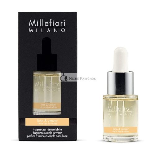 Millefiori Lime & Vetiver Wasserlöslicher Diffusor, 15ml