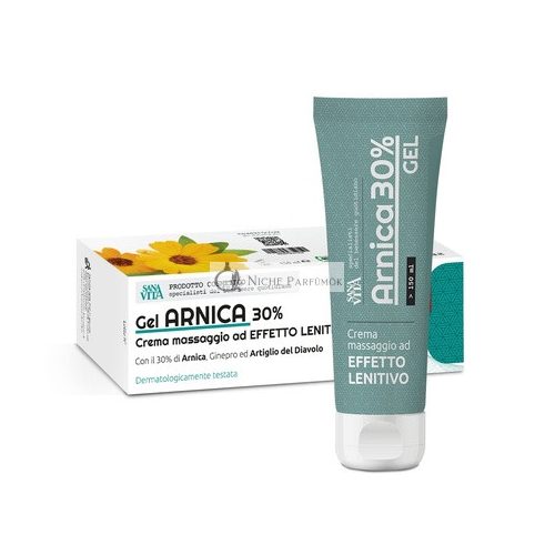 Paladin Pharma Sanavita Arnica 30% Nyugtató Masszázsgél, 150ml