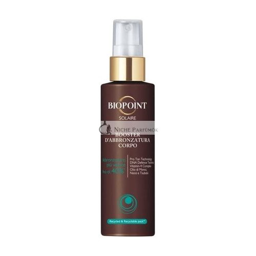 Biopoint Solaire Testápoló Bronzosító Booster 150ml