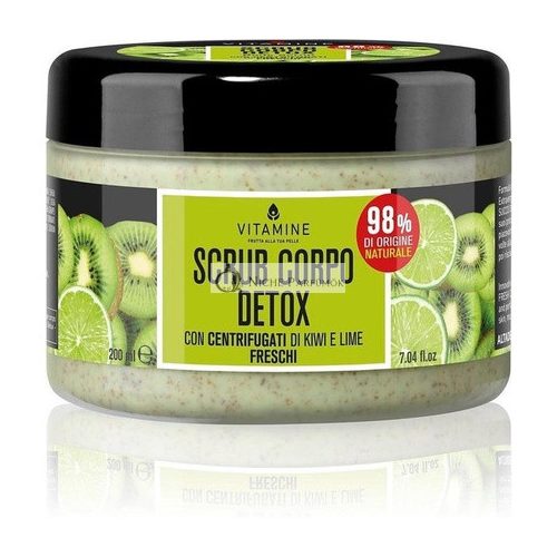 Vitamin - Detox Testápoló Peeling Kiwi és Limón 200ml