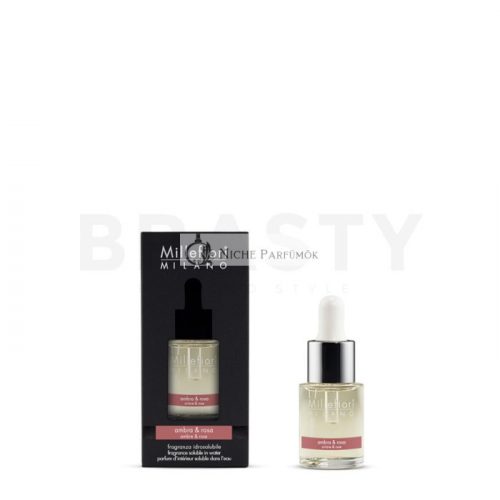 Millefiori Milano Fragrance Soluble in Water Ambra & Rosa 15 ml