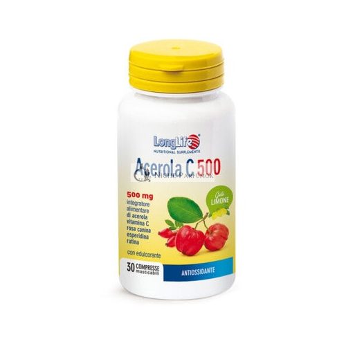 Acerola C 500 Lemon LongLife 30 Tabletten