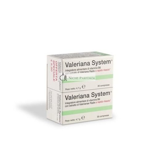 Baldrian System Sanifarma 30 + 30 Tabletten - Packung mit 2