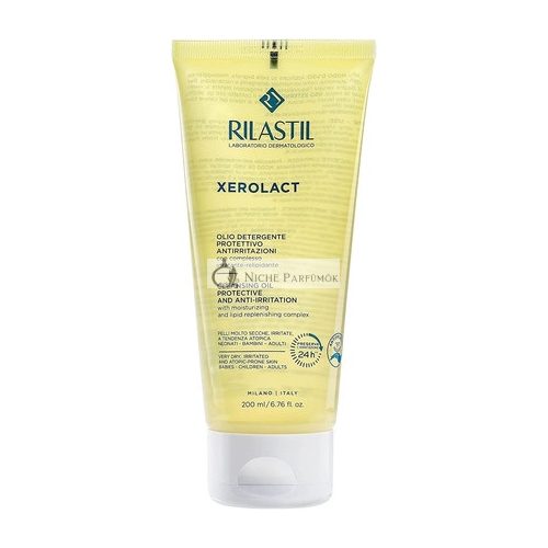 Rilastil Xerolact Baby Gesichts- und Körperreinigungsöl 200ml