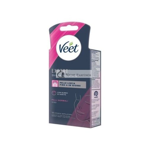 Veet Expert Depiláló Csíkok Normál Bőrre, 12 Csík