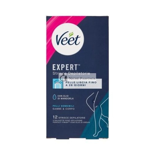 Veet Expert Epiláló Csíkok Érzékeny Bőrre