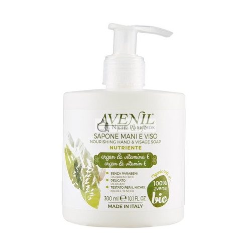 Avenil Bio Szappan, 300ml, Tápláló Argan