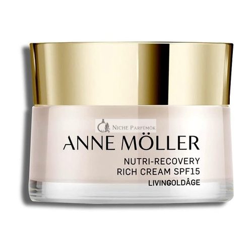 ANNE MOLLER Livingoldage Nutri Recovery Rich Cream SPF15, 50 ml