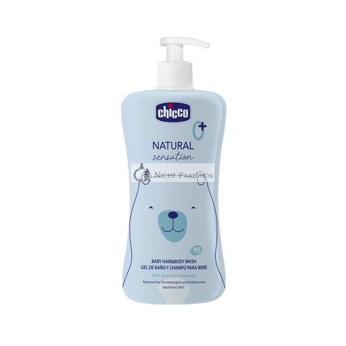 Chicco Natural Sensation Baby Shampoo und Körperwaschmittel, 500ml