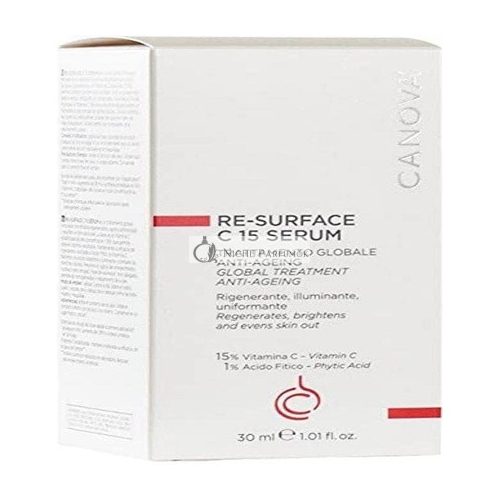 Canova Resurface C15 Anti-Aging Szérum, 30ml