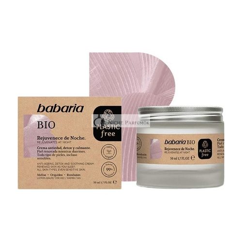 Babaria Unisex Bio Nachtcreme, 50ml