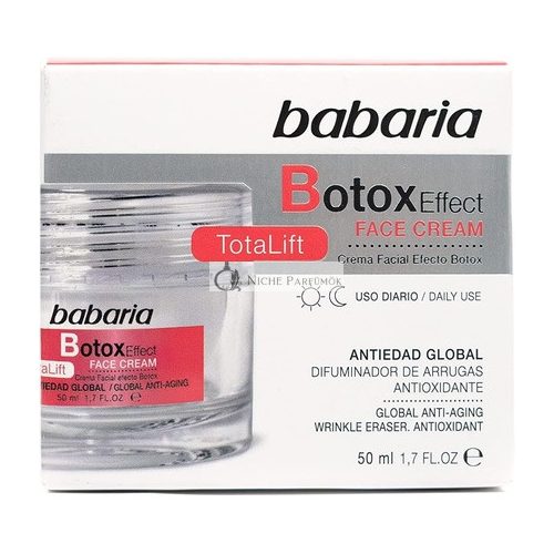 BABARIA Botox Hatású Arckrém 50ml