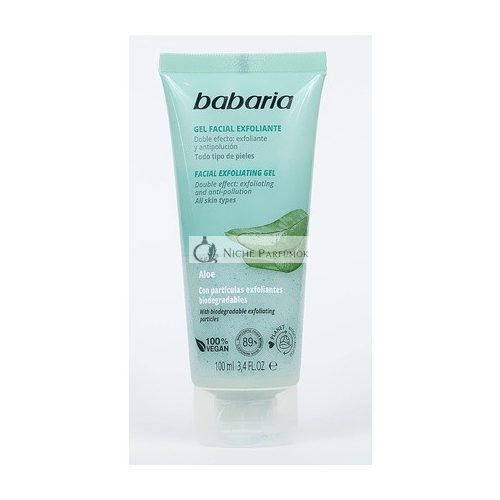 Babaria Aloe Arctisztító Hámlasztó Gél 100ml