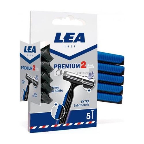 Lea Premium 2 Klingen Einwegrasierer 5 Stück