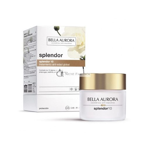 Bella Aurora Anti-Aging-Creme 50ml - Splendor 10 Formel für sichtbar jüngere und straffere Haut