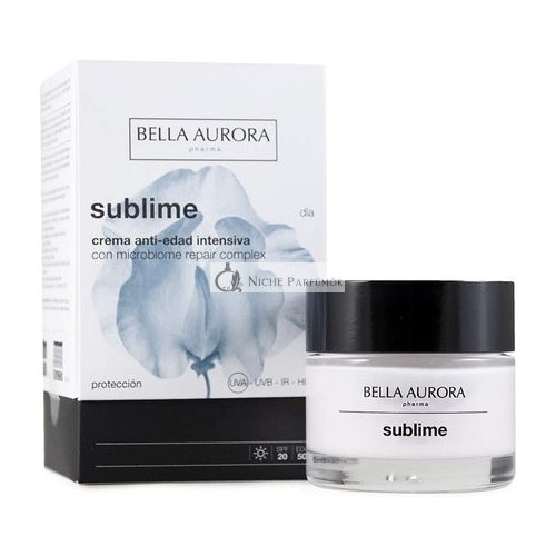 Bella Aurora Anti-Aging & Anti-Fleck Feuchtigkeitscreme für den Tag 50+ Jahre Empfindliche Haut SPF 20, 50ml