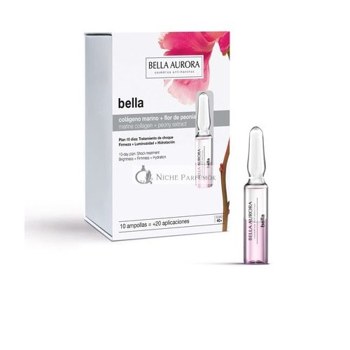 Bella Aurora Ránctalanító Ampullák 10 x 2ml, Intenzív és Gyors Hatás