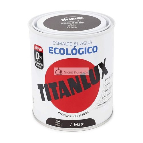 Titanlux Ökologische Emailfarbe Heiliges Wasser Tabak 750ml