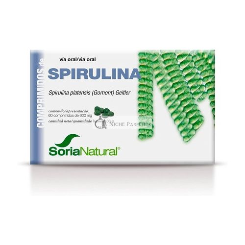 Soria Natural Spirulina Ergänzung 60 Tabletten